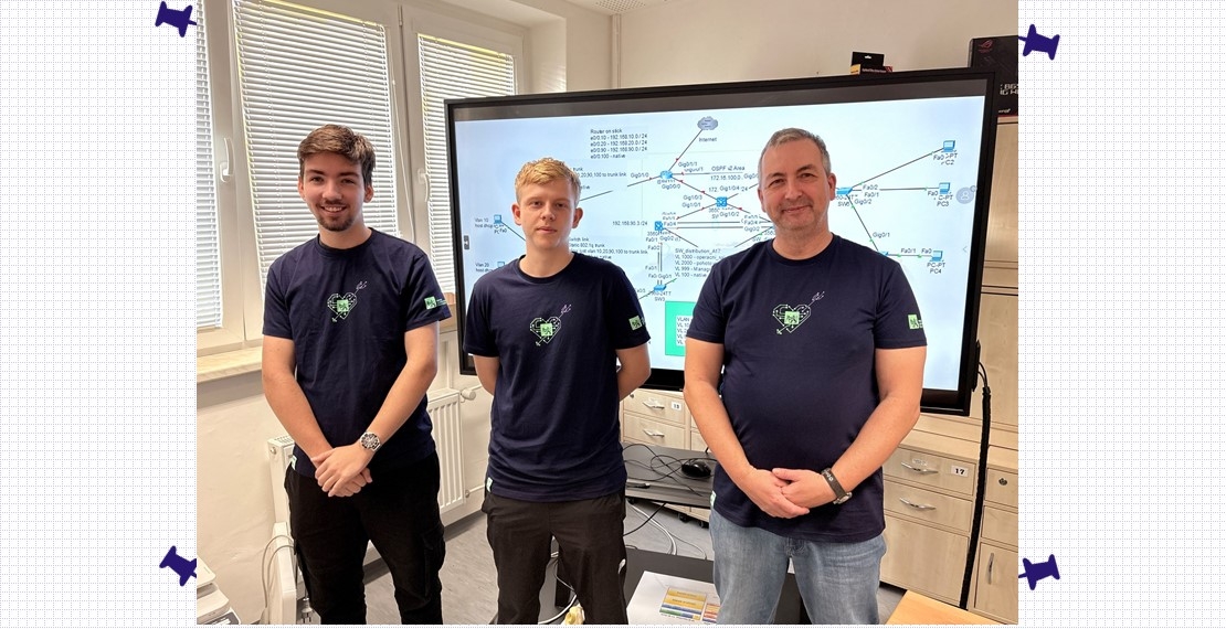 Naši žáci uspěli na celostátní soutěži Troubleshooting Day 2025